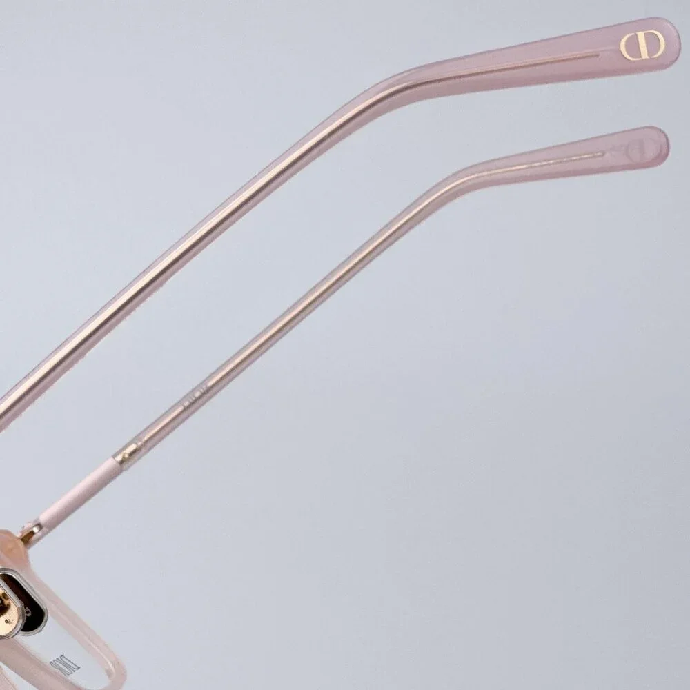 Dior MINI CD O S7F 4000  Women BRAND NEW Eyeglasses Pink Square